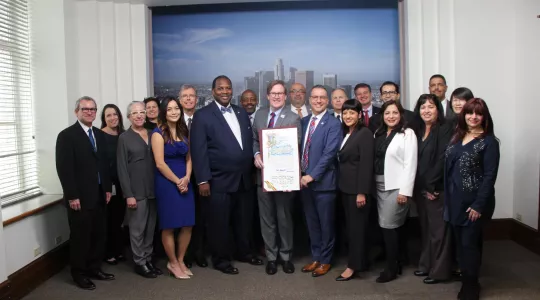 LA City Council Honors Department of Public Works During National Public Works Week