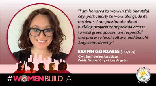 Woman Build LA, image of Evann Gonzales