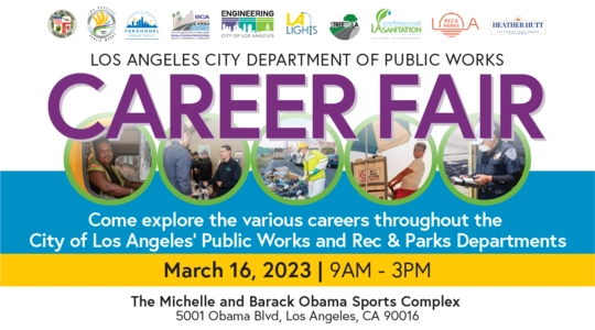 Public Works Career Fair March 2023