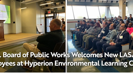 L.A. Board of Public Works Welcomes