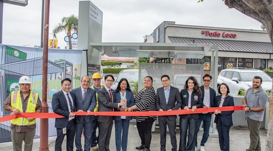 BSS Bus Shelter Program with 150th Installation