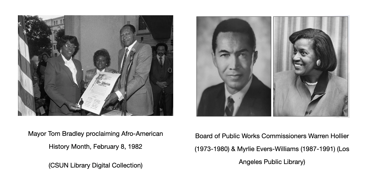 Board of Public Works AAHM History