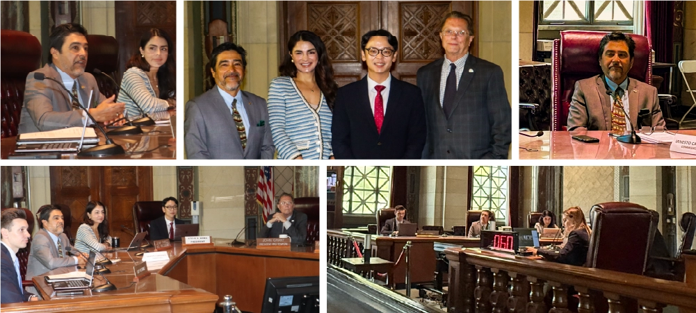 Commissioner Ernesto Cardenas to the Board of Public Works