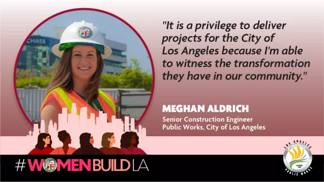 Women Build LA, image of Megan Aldrich