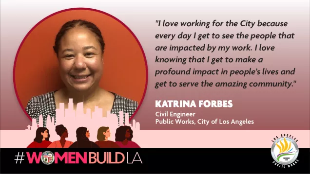 Women Build LA, image of Katrina Forbes