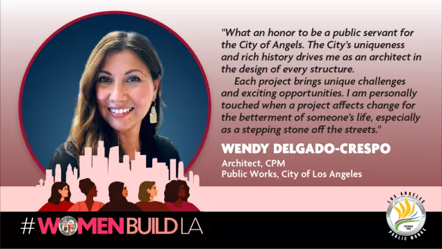 Women Build LA, image of Wendy Delgado-Crespo