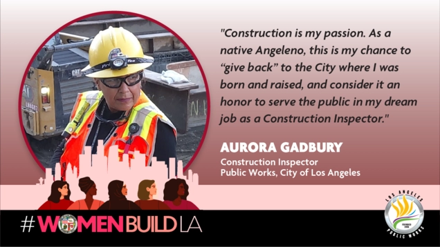 Women Build LA, image of Aurora Gadbury