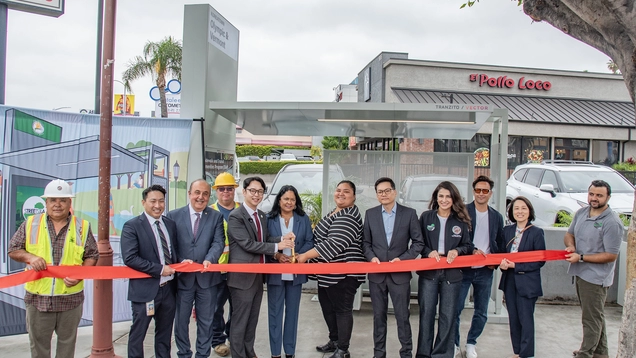  BSS Bus Shelter Program with 150th Installation